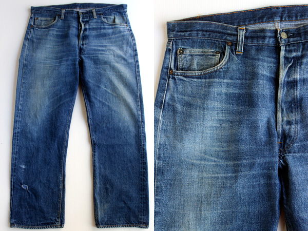 70s USA製 Levi's リーバイス 501 シングル 66前期 デニムパンツ W40 L33 - Sixpacjoe Web Shop