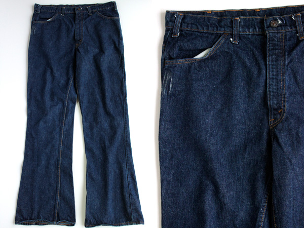 70s Levi's リーバイス 646 デニムパンツ w38 L34★ベルボトム - Sixpacjoe Web Shop