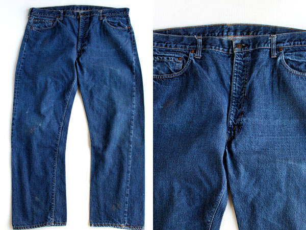 70s USA製 Levi'sリーバイス 505 シングル 66前期 デニムパンツ w42 L30 - Sixpacjoe Web Shop