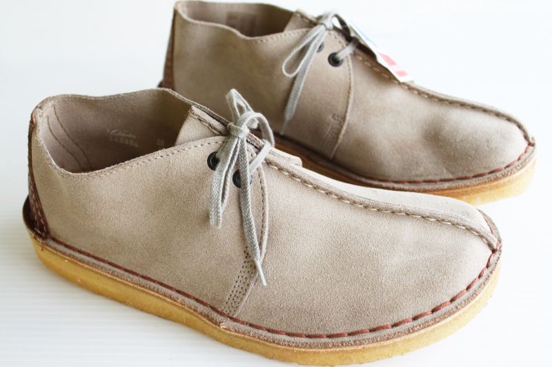 デッドストック☆英国製 Clarksクラークス デザートトレック サンド 