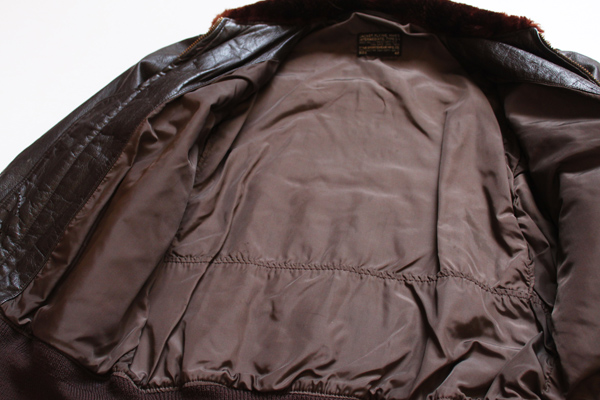 60s 米軍 U.S.NAVY G-1 フライト レザージャケット 42 - Sixpacjoe Web 