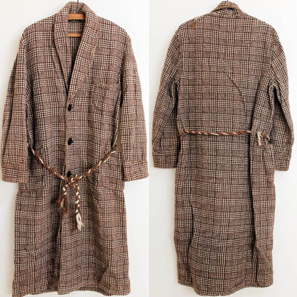 40s Beaconビーコン ショールカラー ブランケット ガウン - Sixpacjoe 