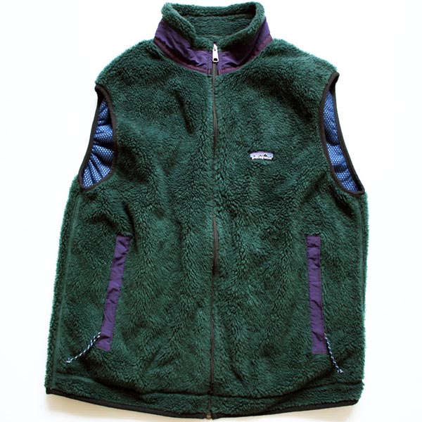 90s USA製 patagoniaパタゴニア レトロX フリースベスト 深緑 XL Sixpacjoe Web Shop