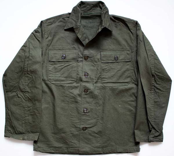 M−47 HBT utilty shirt USARMY ヘリンボーンツイル | ochge.org