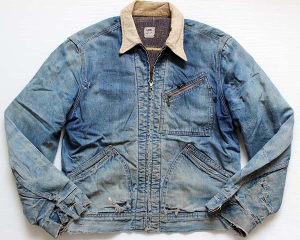 60s Leeリー 191-LB ブランケットライナー デニムジャケット 38R 