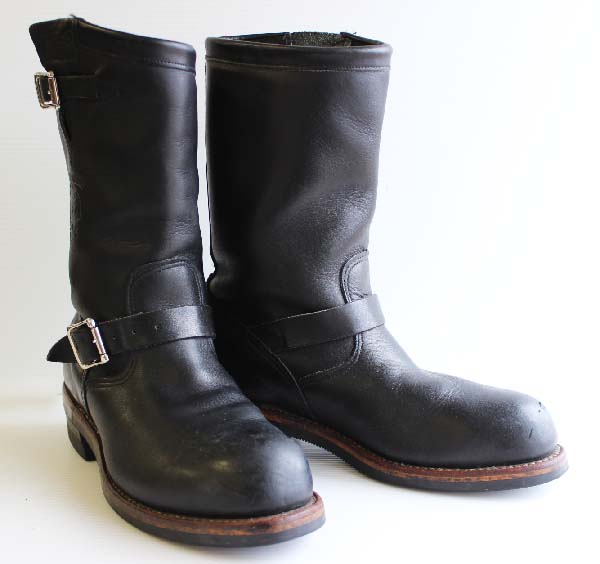 USA製 CHIPPEWAチペワ PT99 エンジニアブーツ 黒 8.5D - Sixpacjoe Web 