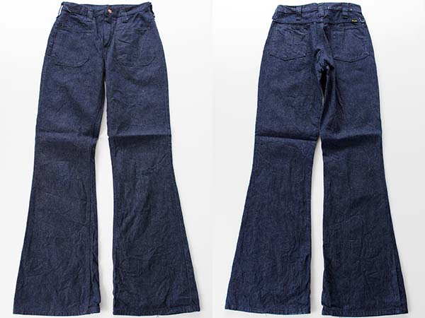 70s USA製 Wranglerラングラー ベルボトム デニムパンツ w29 