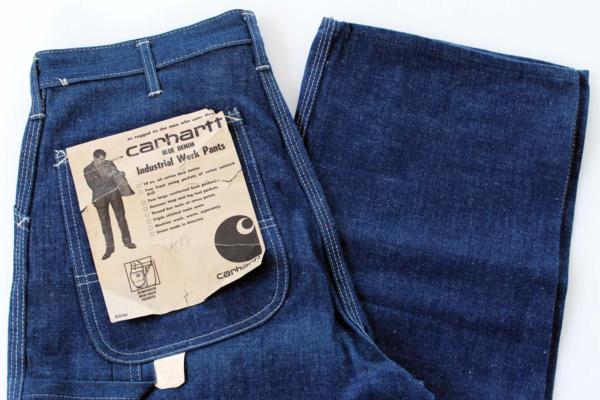 デッドストック☆70s USA製 carharttカーハート デニム ペインター 