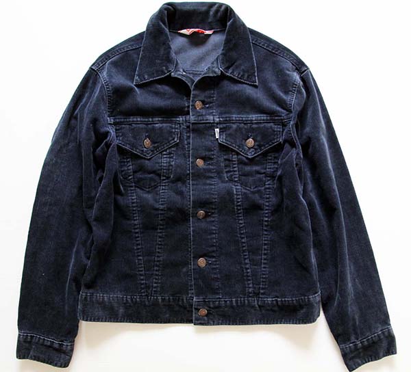 70s Levi'sリーバイス コーデュロイジャケット 紺 40 - Sixpacjoe Web Shop