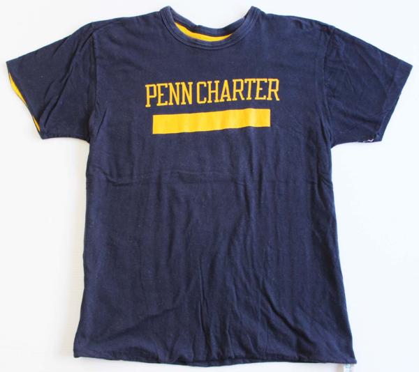 80s USA製 Championチャンピオン PENN CHARTER コットン リバーシブルT 