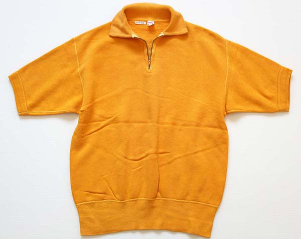 60s Southern ハーフジップ 半袖スウェット M - Sixpacjoe Web Shop