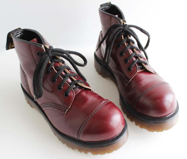 Dr.Martens 101 スムース 6 ホール ブーツ (チェリーレッド) 1460 8