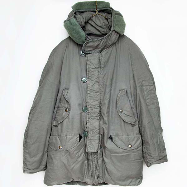 70s 米軍 USAF CWU-8/P ラビットパーカー ステンシル S - Sixpacjoe 