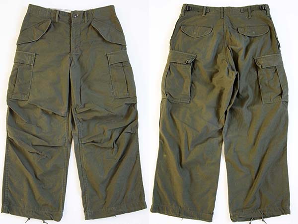 60s 米軍 U.S.ARMY M-65 フィールド カーゴパンツ S-S - Sixpacjoe Web 