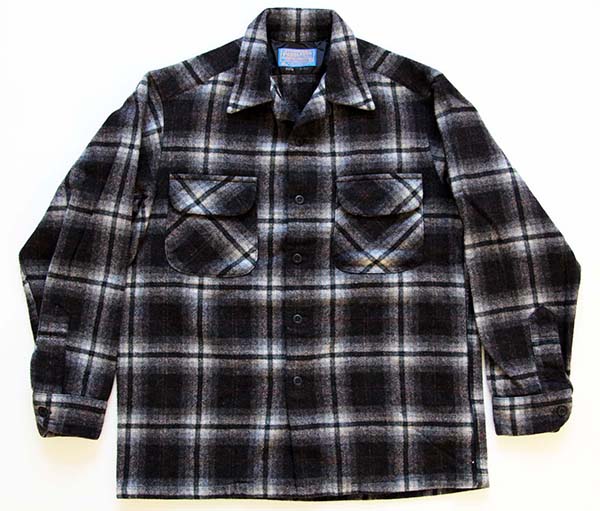 70's PENDLETON ペンドルトン オンブレ シャドーチェックシャツ - シャツ