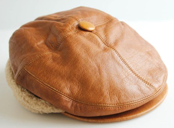 フィンランド製 SVETKOW 耳当て付き レザーハンチング 茶 58 Sixpacjoe Web Shop
