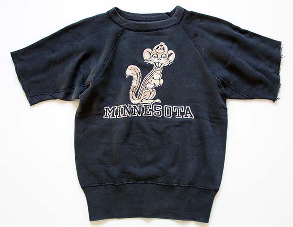 50s Championチャンピオン ランタグ MINNESOTA カラーフロッキー 
