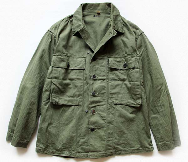 完成品 40s US ARMY M-43 HBT ヘリンボーンツイルジャケット 38R