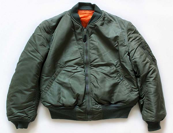 60s 米軍 USAF MA-1 8279D フライトジャケット L☆ALPHAアルファ 