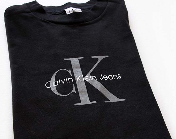 デッドストック☆90s USA製 Calvin Klein Jeans カルバンクライン ロゴ 