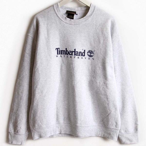 ユニセック Timberland ビッグロゴトレーナースタジャンの通販 by 90s