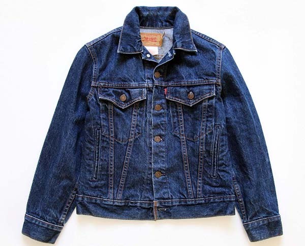 80s カナダ製 Levi'sリーバイス 70706 デニムジャケット 4ポケット 