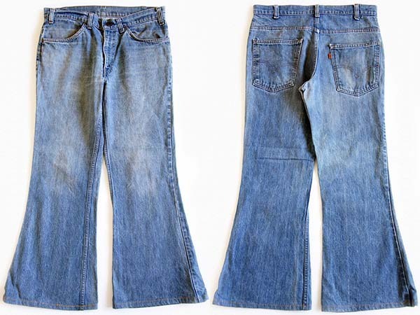 70s USA製 Levi'sリーバイス 684 デニムパンツ w33 L32☆ベルボトム 