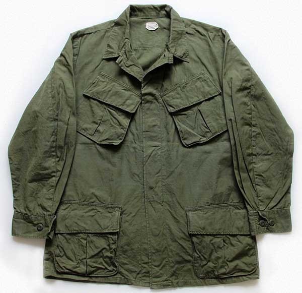 60s 米軍 U.S.ARMY ジャングルファティーグジャケット M-R - Sixpacjoe 
