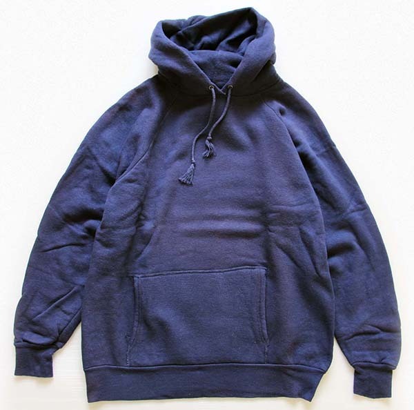 90s HANDCOLORED 無地 スウェットパーカー ナス紺 Sixpacjoe Web Shop