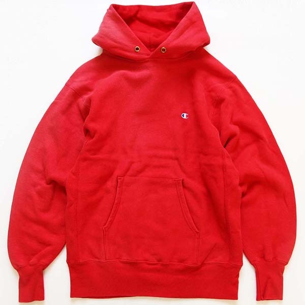 90s USA製 Championチャンピオン ワンポイント リバースウィーブ