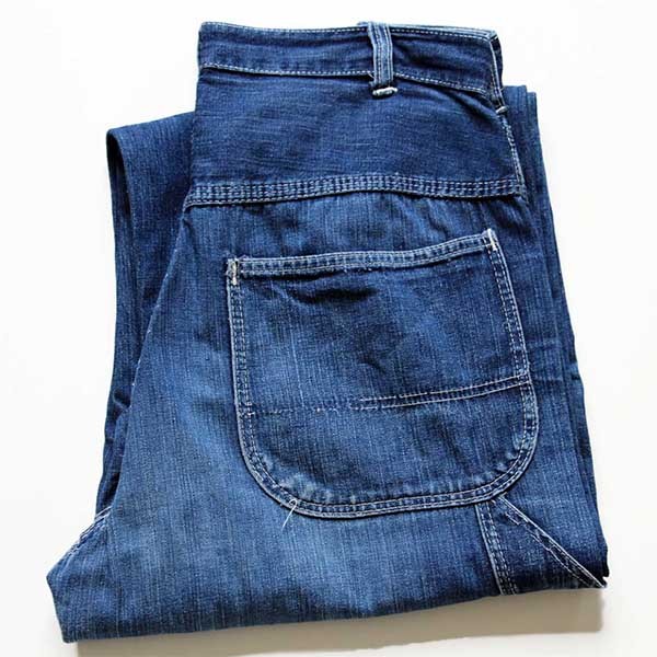 50s UNKNOWN インディゴ デニム ペインターパンツ w30 - Sixpacjoe Web 