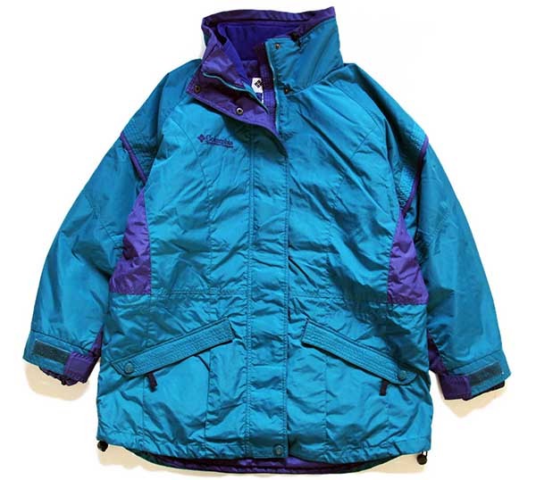 90s Columbiaコロンビア Gizzmo ライナー付き ツートン 切り替え 