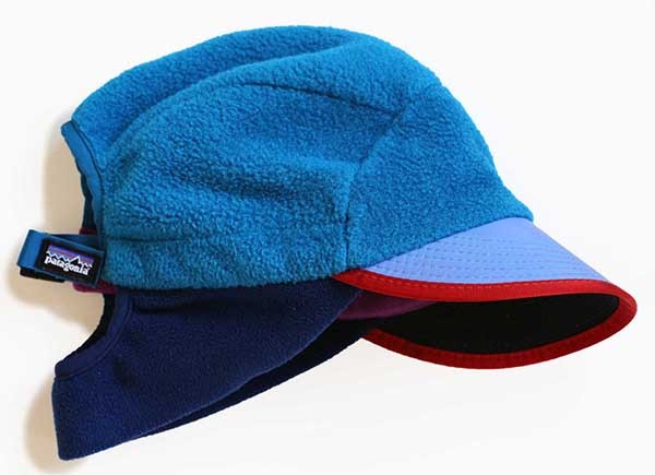 90s patagoniaパタゴニア マルチカラー シンチラ ダックビル フリース 
