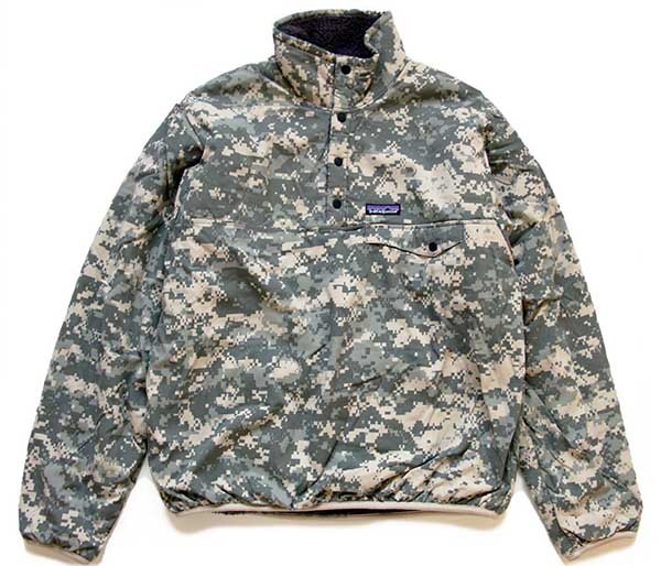 Patagonia スナップT  パタゴニア　　リバーシブル　　デジカモ