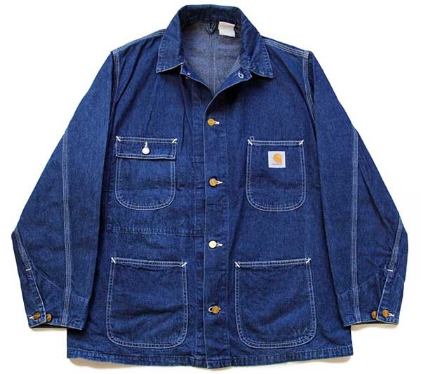 80s USA製 carharttカーハート デニム カバーオール - Sixpacjoe Web Shop