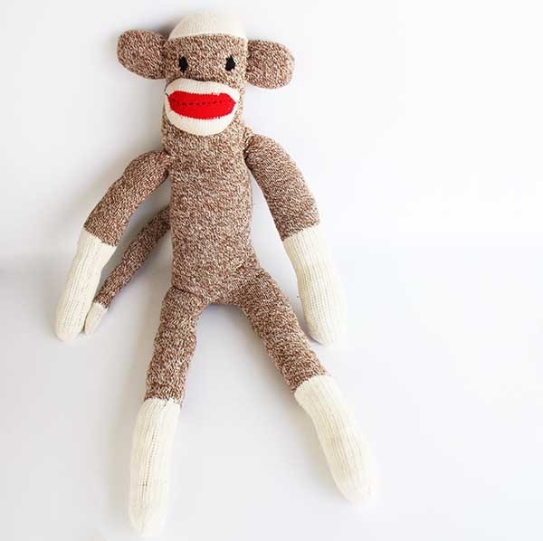 ハンドメイド ソックモンキー☆ぬいぐるみ C - Sixpacjoe Web Shop