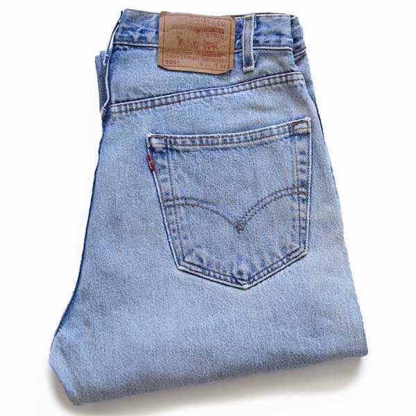 90s メキシコ製 Levi'sリーバイス 505 デニムパンツ w34 L34☆04