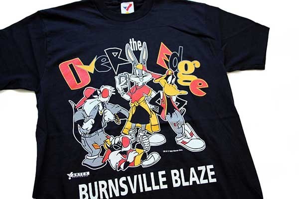 デッドストック☆90s USA製 Warner Bros LOONEY TUNES Over the Edge 
