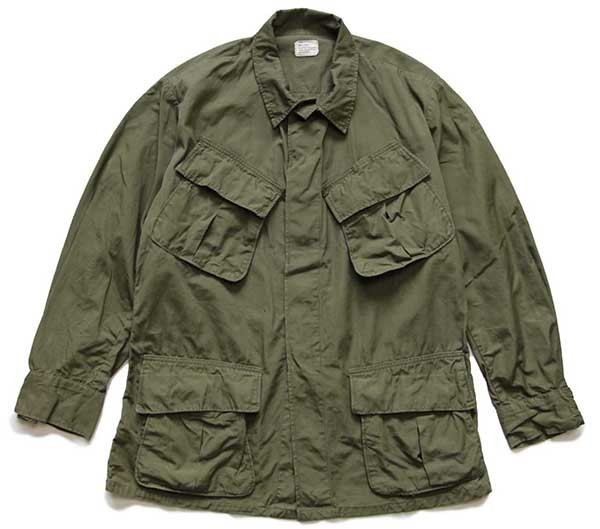 60s 米軍 U.S.ARMY ジャングルファティーグジャケット オリーブ 