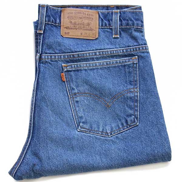 90s USA製 Levi'sリーバイス 517 デニムパンツ w38 L30☆44 ブーツ 