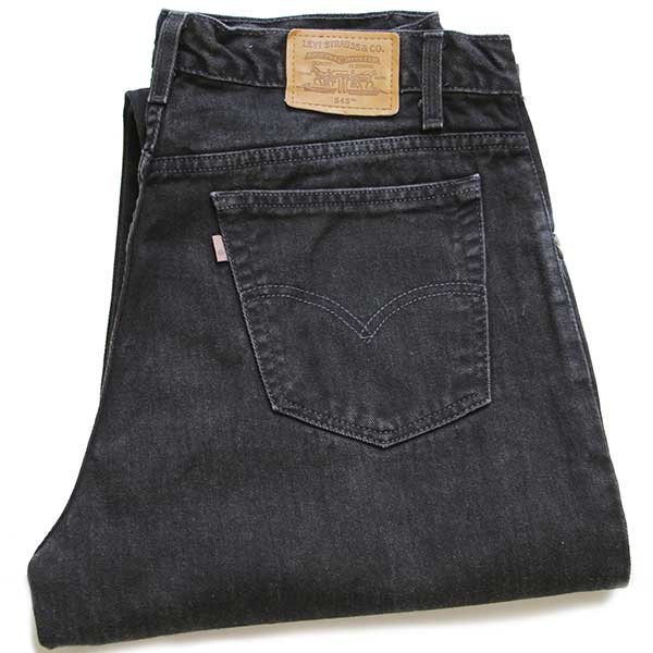 00s メキシコ製 Levi'sリーバイス 545 ブラック デニムパンツ w36 L32 
