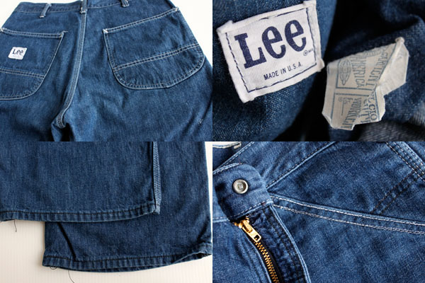 70s USA製 Leeリー デニムペインターパンツ w33 - Sixpacjoe Web Shop
