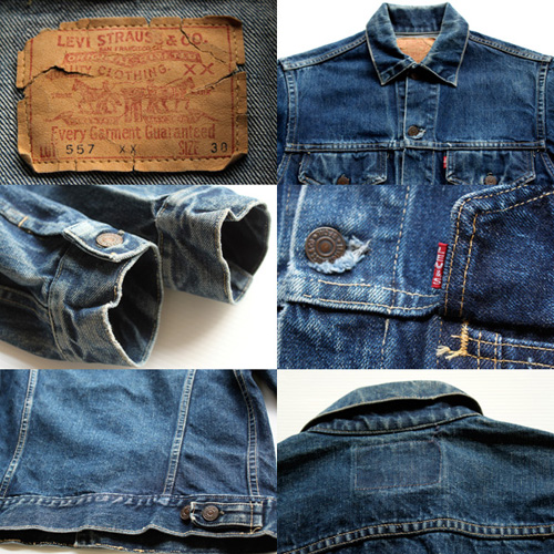 60s LEVI'S リーバイス 557XX デニムジャケット 38☆3rd サード 