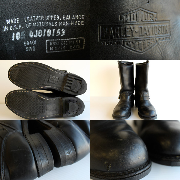 90s USA製 HARLEY-DAVIDSONハーレーダビッドソン PT91 エンジニア 