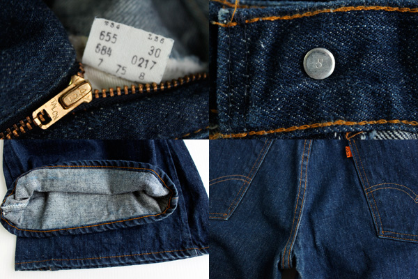 70s USA製 Levi'sリーバイス 684 デニムパンツ w34 L36☆ベルボトム 