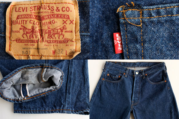 levis 501 赤耳